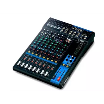 Audio-Mischpult YAMAHA MG12 12-Kanal, 24-Bit-DSP, 192 kHz Abtastrate, 48V Phantomspeisung