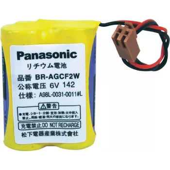 Batterie Panasonic BRAGCF2W Lithium 6V 1800mAh — Spezifikation für wiederaufladbare/Primärzelle