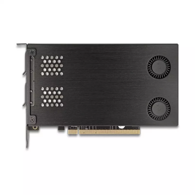 Delock PCI Express x16 Kartenhalter für 2 x M.2 NVMe SSD Bifurkation 47042