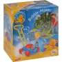 Bubble-Mower Rasenmäher, Seifenblasen Blau/Rot