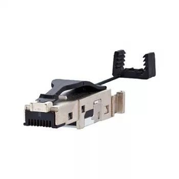 BTR E-DATIndustry IP20 Feldstecker Cat.6, 10 GBit geeignet nach IEEE 802.3an, 8-adriger RJ45-Stecker f. AWG 22 (1401405012-I)
