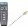VOLTCRAFT K102 + TP 200 Temperaturmessgerät -200 bis +1370 °C Fühler Typ K
