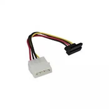 Synergy21 Kabel SATA Stromkabel 4pin -> 15pin (gewinkelt) **
