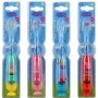 Peppa Pig blinkendes Zahnbürsten-Set mit Saugnapf, 4 Stück, farblich sortiert