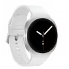 Samsung Galaxy Watch 8 3,3 cm (1,3 Zoll) AMOLED 40 mm Digital 438 x 438 Pixel Touchscreen Silber Wi-Fi GPS (Satellit)