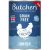BUTCHER'S Original Junior Mega-Pack-Mix – Nassfutter für Hunde – 6 x 400 g