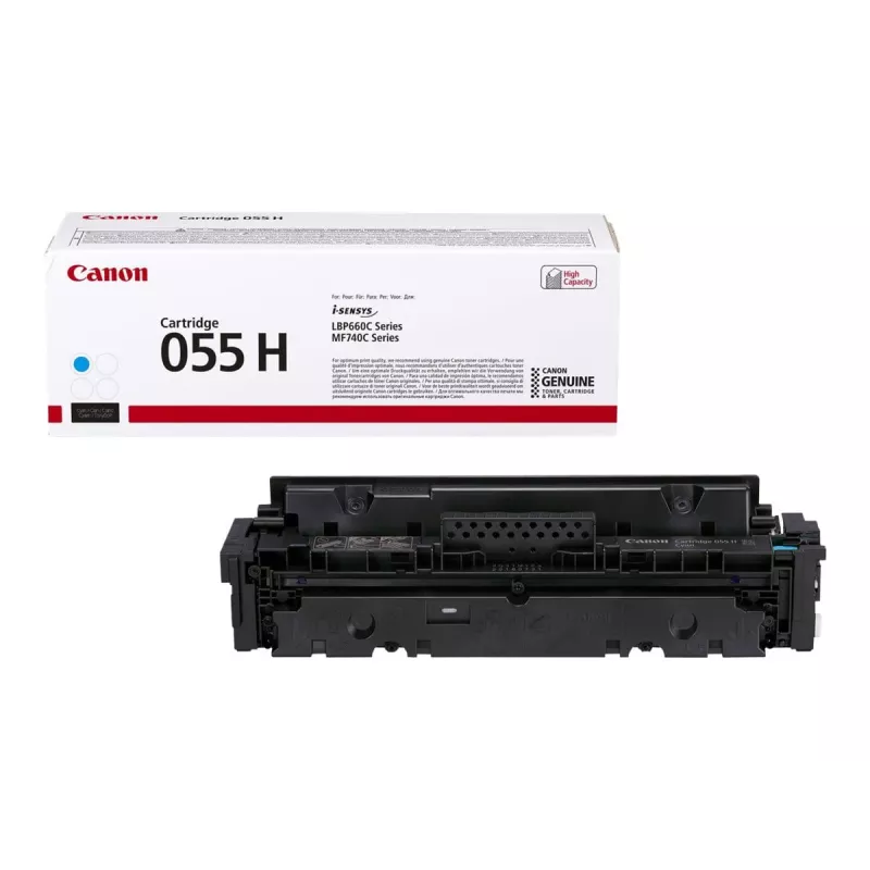 Canon 055H Tonerkartusche 1 Stück Original Cyan