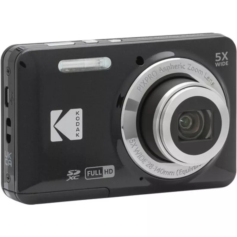 Kodak PIXPRO FZ55 1/2.3 Kompaktkamera 16 MP CMOS 4608 x 3456 Pixel Schwarz (FZ55BK)