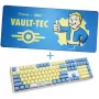 Ducky x Fallout Vault-Tec Limited Edition One 3 Gaming-Tastatur + Mauspad - MX-Blau (US)