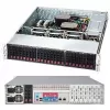 Supermicro SC216 BAC-R920LPB - Rack - rack-mountable - 2U - verbessertes, erweitertes ATX - SATA/SAS - Hot-Swap 920 Watt - Schwarz