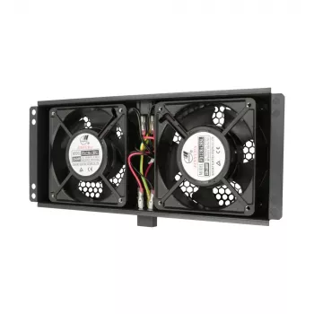 Kühllüfter Extralink 2 FANS ROOF COOLING UNIT 220V AC Schwarz Metall