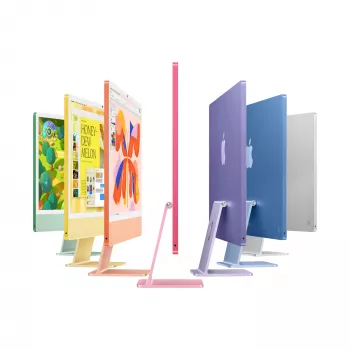 iMac 24 Retina 4.5k Display M4, Pink, M4 (8-CPU/8-GPU), 16GB, 256GB, Deutsch, kein Gigabit Ethernet, Magic Maus, MWUG3D/A
