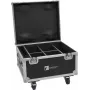 Roadinger Flightcase für 4× AKKU IP PAR 7 QCL WDMX mit Ladefunktion Modell 31005182