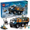 LEGO City Arktis-Expeditions-LKW 60471 – 1064-teiliges Spielset mit 4 Minifiguren, mobiles Labor, für Kinder ab 8 Jahren