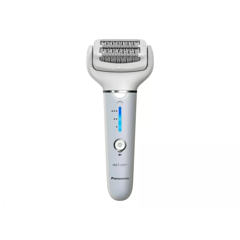 Panasonic ES-EY90A503 Epilierer, Nass- und Trockenanwendung, Blau/Weiß