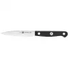 Messer- und Besteckblockset ZWILLING Gourmet 7-tlg. — Klingen aus Edelstahl, Kunststoffgriffe, enthält Koch-, Tranchier-, Brot-, Schäl- und Universalmesser, Küchenschere
