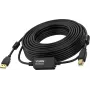 USB Kabel Vision TC 10MUSB+/BL/2 USB 2.0 10m USB A USB B Schwarz