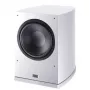 Subwoofer Heco Victa Elite SUB 252 A – kompakter aktiver Subwoofer, weiße Ausführung