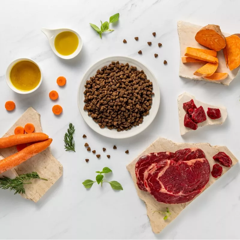 RAW PALEO Ultra Medium&Large Adult Rind - Trockenfutter für Hunde - 10 kg