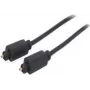 shiverpeaks 2.0m Toslink - Toslink - TOSLINK - Male - TOSLINK - Male - Gold - Schwarz (BS69004-2.0)