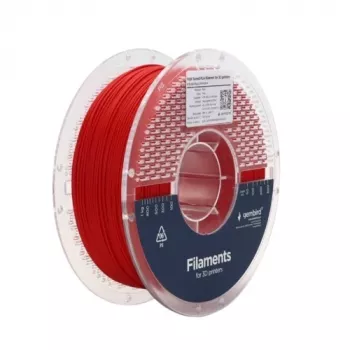 Filamentspule Gembird PLA 1,75 mm Rot 1 kg für den 3D-Druck
