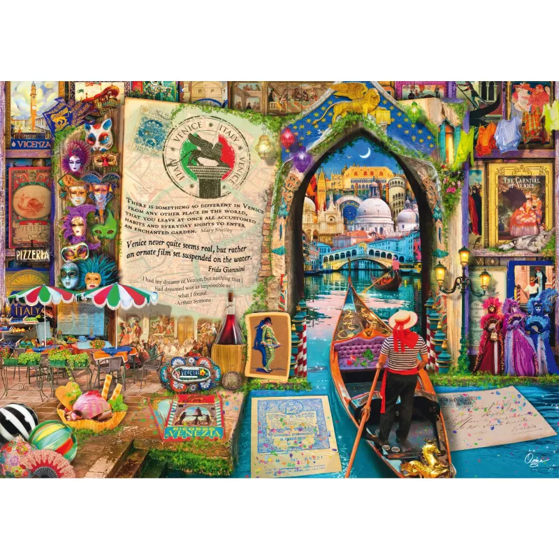 Puzzle Schmidt Spiele Aimee Stewart: Memories of Venice — 1000 Teile