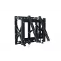 Edbak VWPOP65-P Flachbildschirm-Wandhalterung - Flachbildschirm-Wandhalterungen (60 kg, 42 Zoll, 65 Zoll, 100 x 100 mm, 400 x 200 mm, Schwarz)