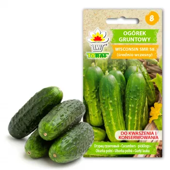 Wisconsin Gurke SMR 58 Toraf Gemüsesamen, 5g Packung