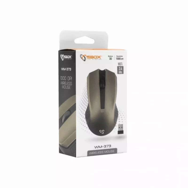 Sbox WM-373G drahtlose Maus Grau