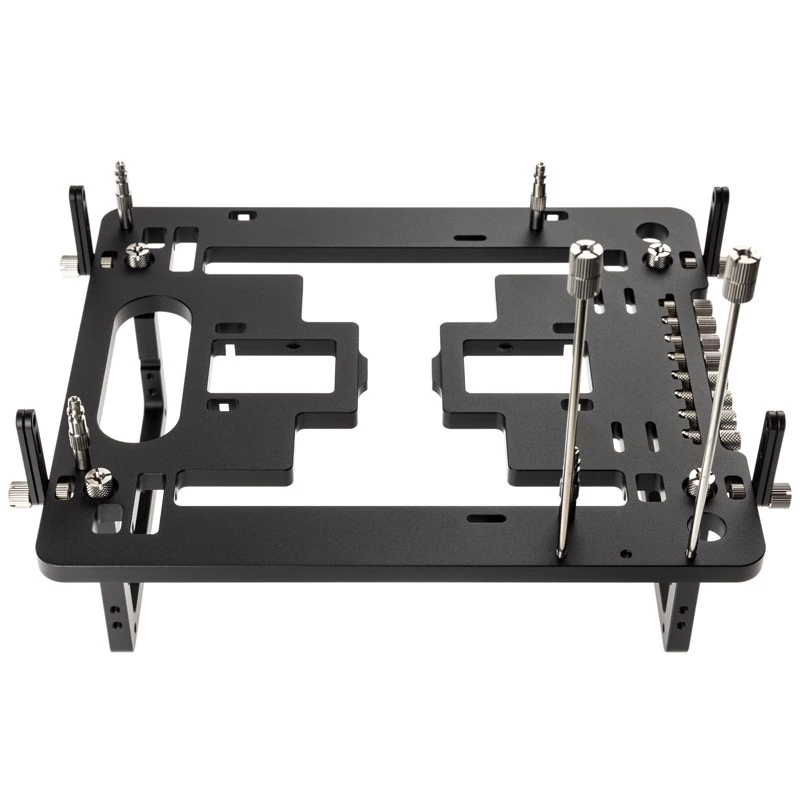 Streacom Benchtable BC1 Mini V2 schwarz – kompakter, passiv gekühlter Open-Frame-Chassis