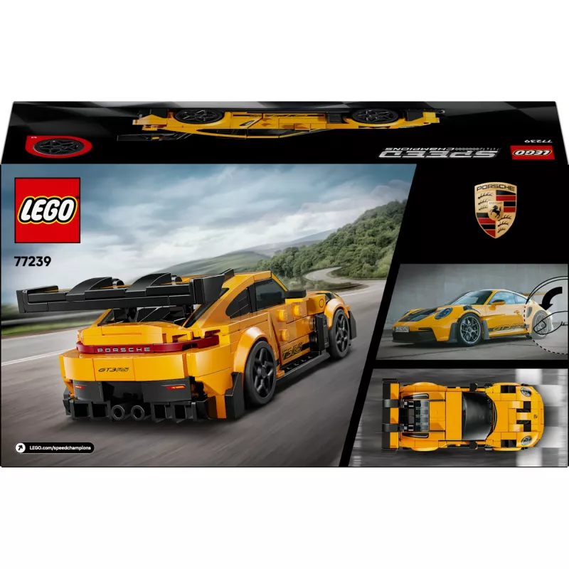Konstruktionsspielzeug LEGO Porsche 911 GT3 RS Speed Champions 77239 — Maßstab 1:18, 348 Teile, 9+ Jahre