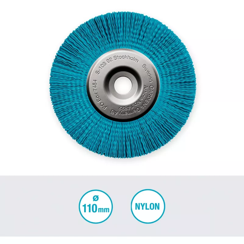 Elektrische Unkrautbürste Gardena 14822-20 Grün Nylon