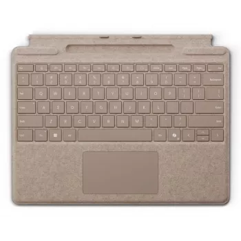 Microsoft Surface Pro Tastatur mit Stifthalterung DE/AT QWERTZ Deutsch Beige