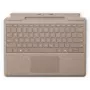 Microsoft Surface Pro Tastatur mit Stifthalterung DE/AT QWERTZ Deutsch Beige