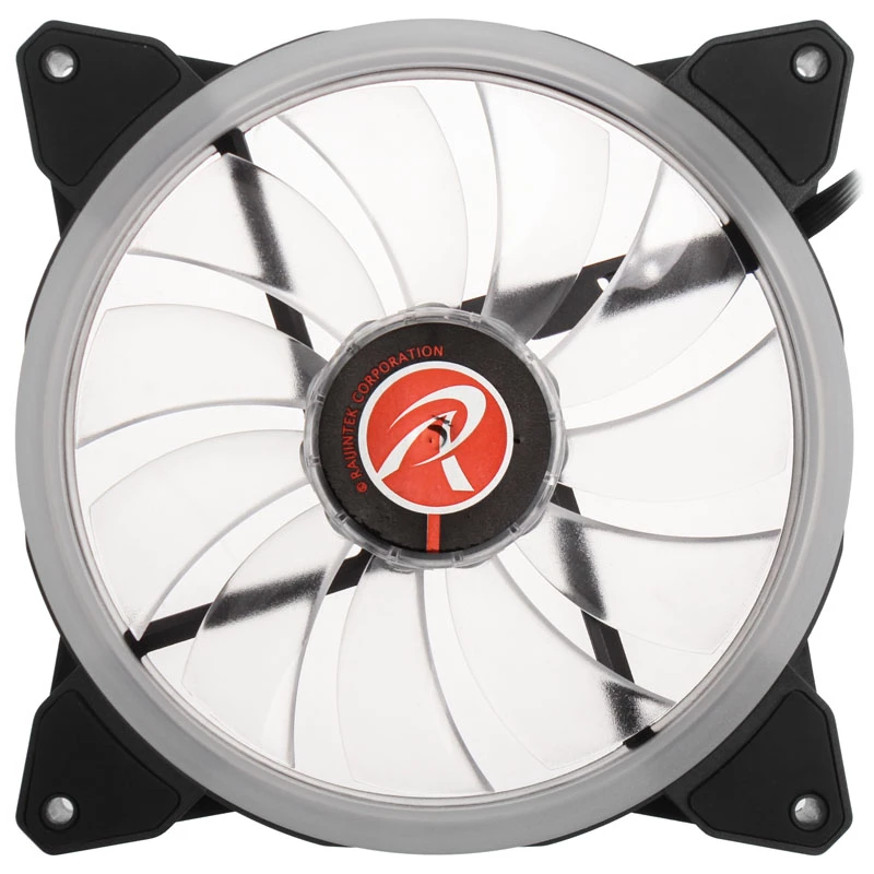 RAIJINTEK IRIS 14 Rainbow RGB-LED-Lüfter 140 mm, 2er-Set mit Controller