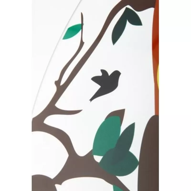 NeXtime Uhr 8169 Oohoo, Ø43 cm, Wand, Mehrfarbig