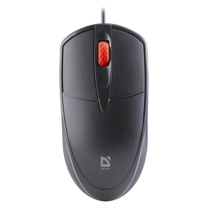 Maus DEFENDER ICON MB-057 OPTICAL 1000dpi 3P SCHWARZ STILLER KLICK