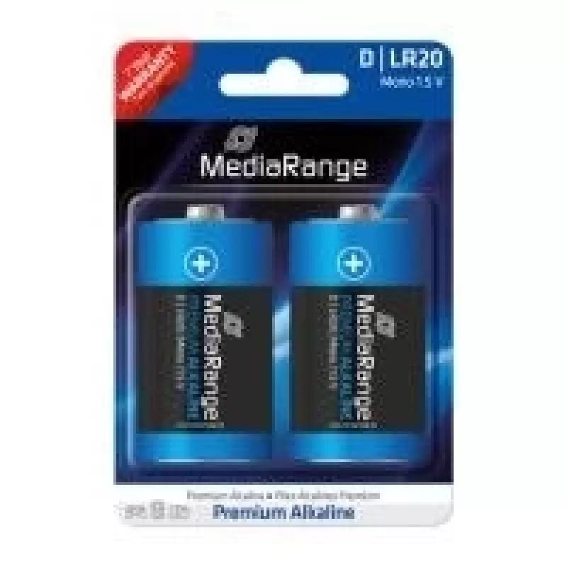 Einwegbatterie MediaRange MRBAT109 D Alkaline
