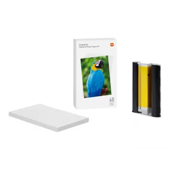 Fotopapier Xiaomi BHR6757GL, weiß, 40 Blatt