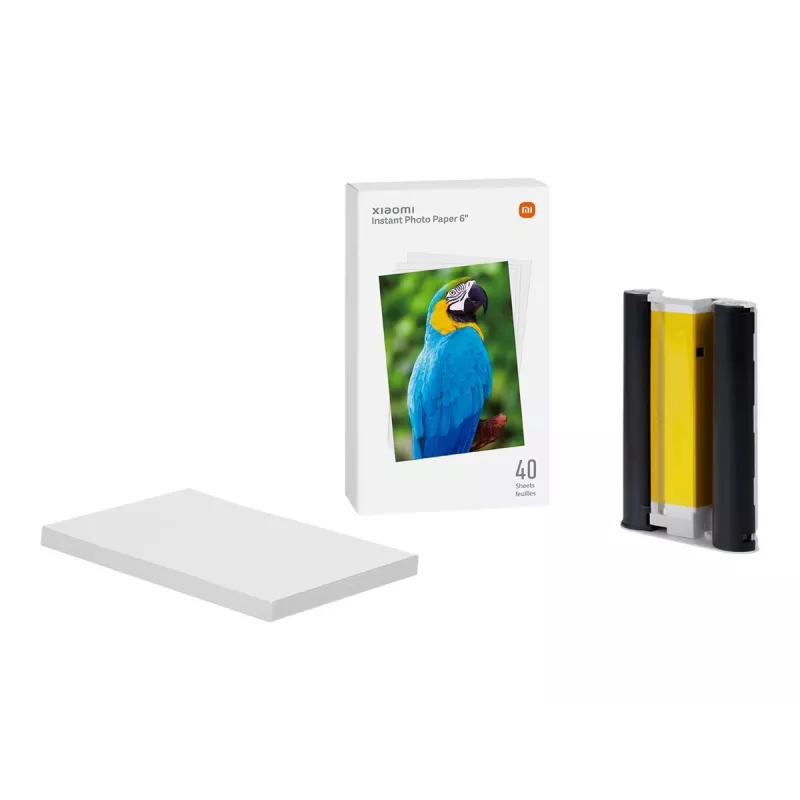 Fotopapier Xiaomi BHR6757GL, weiß, 40 Blatt