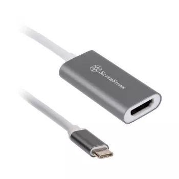 Adapter SILVERSTONE USB 3.1 Type-C zu HDMI 2.0b SST-EP07C-E, Videoausgabeadapter