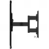 HAGOR BrackIT TnT - Montageset (Halterung) - Vollbeweglich - für Flachbildschirm - Schwarz - Bildschirmgröße: 101,6-165,1 cm (40-65) - Wandmontage