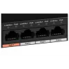 Dahua Technology PFS3006-4ET-60 Unmanaged L2 Fast Ethernet (10/100) Power over Ethernet (PoE) Schwarz