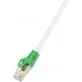 LogiLink - Patchkabel - RJ-45 (M) zu RJ-45 (M) - 2 m - SFTP, PiMF - CAT 6 - Halogenfrei - Grau