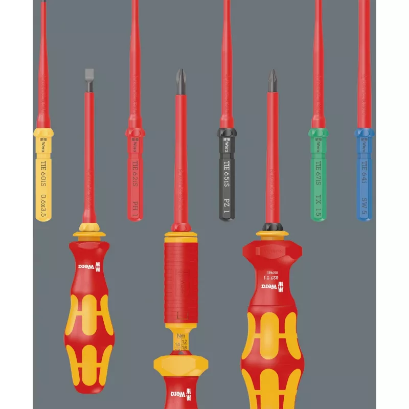 Wera Kraftform Kompakt VDE 16 Torque extra schlank Schraubendreher-Set (05006609001)