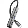 USB Typ-C Hub Alcasa HUB-C002A 5000 Mbit/s HDMI USB 3.0