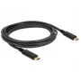USB-Kabel DeLOCK 83668 USB 3.2 Gen 1 2m USB C Schwarz