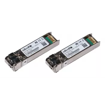 MikroTik SFP+ 10G/25G Bidirektionale SFP-Module, Einzelner LC-Stecker, 15 km