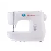 Halbautomatische Nähmaschine SINGER M2105 – 8 Stichmuster, 4-Schritt-Knopfloch, Freiarm, elektrisch, weiß