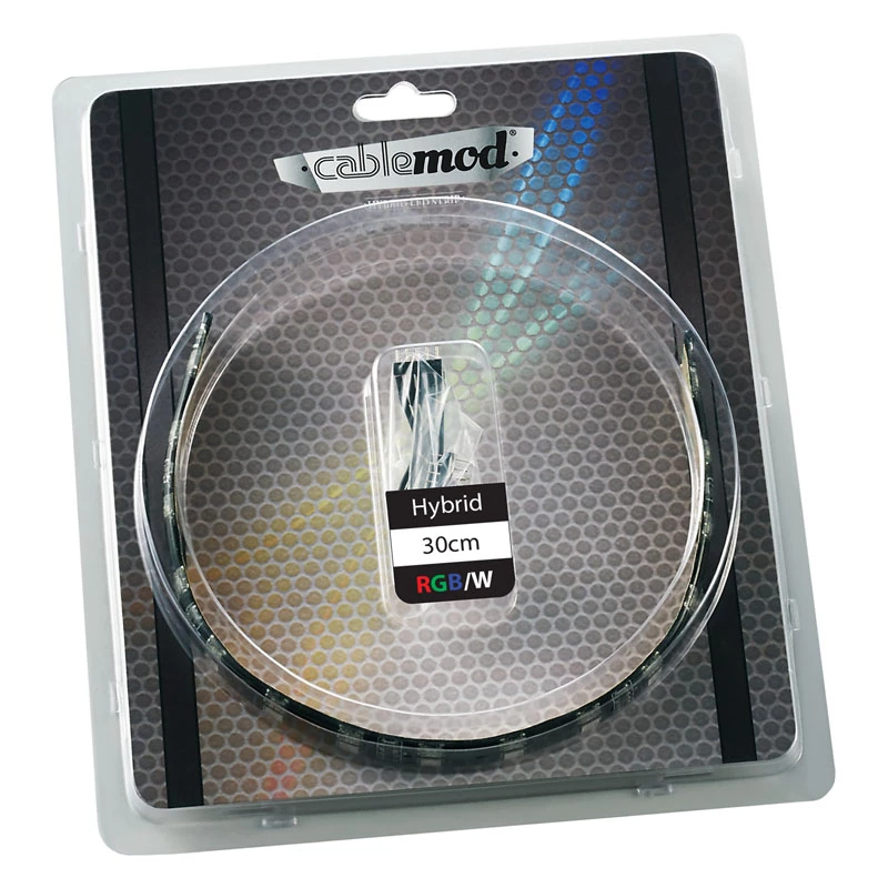 LED-Streifen CableMod CM-LED-30-D30RGBW-R Weiß RGB 30 cm